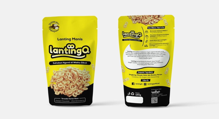 Desain Kemasan dan Label Modern, Simple, dan Cepat