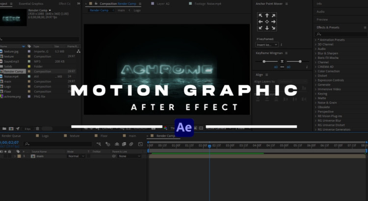 PEMBUATA MOTION GRAPHIC CEPAT dan MENARIK Jadi Dalam WAKTU yang SINGKAT!