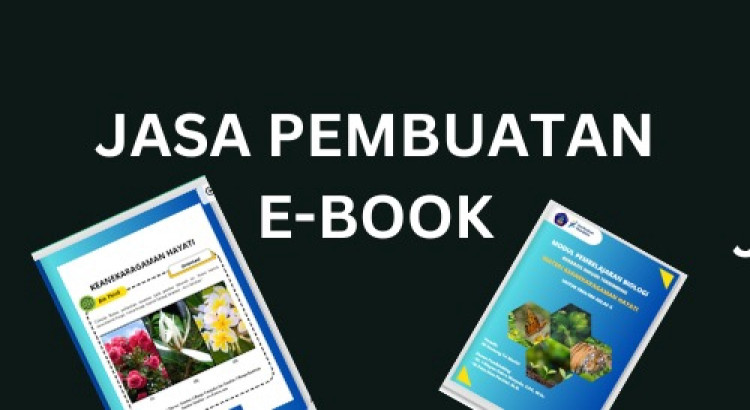 JASA PEMBUATAN E-BOOK PELAJARAN DAN LAIN SEBAGAINYA